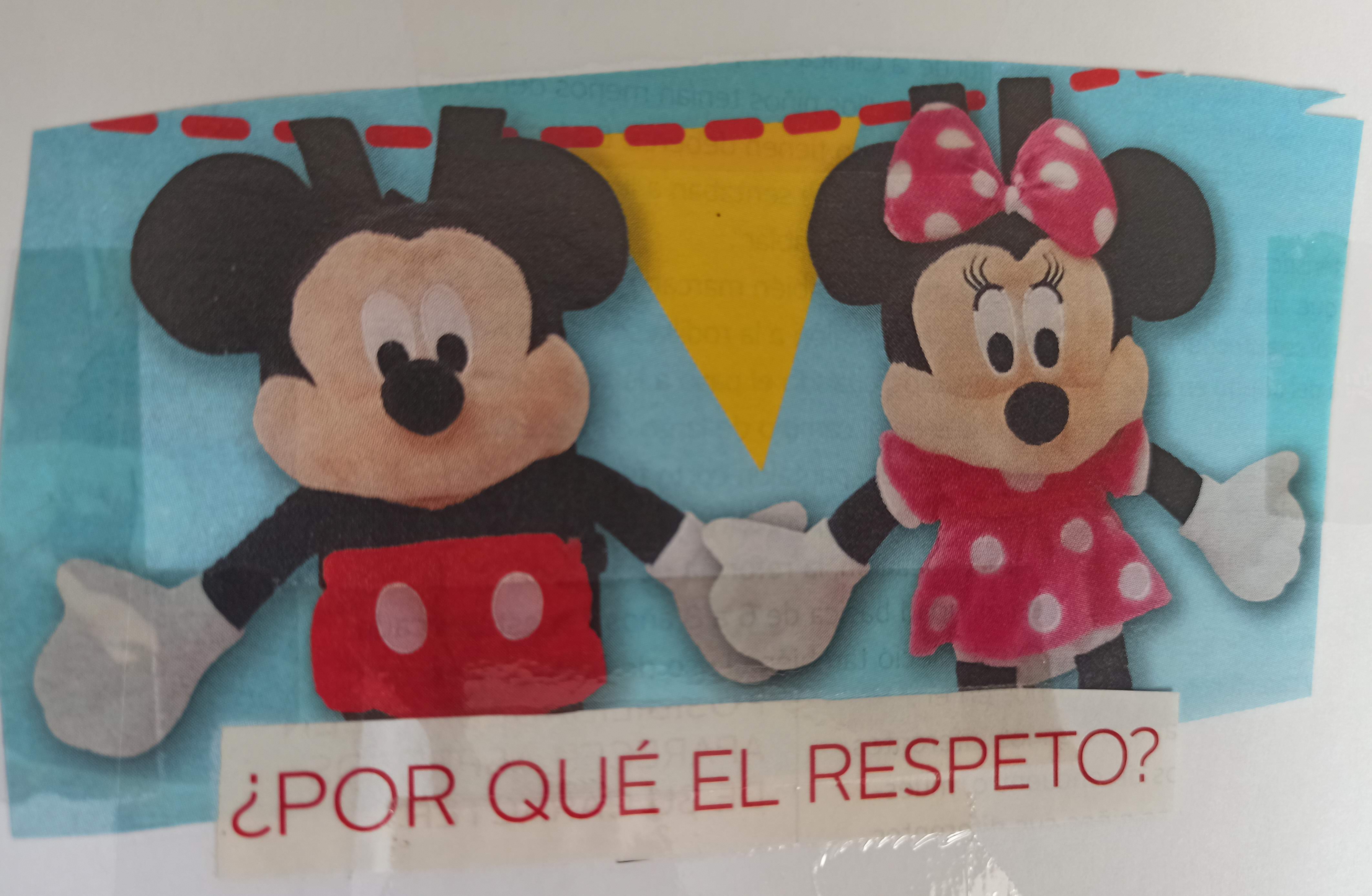 mickey minney por que el respeto collage